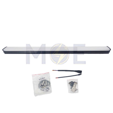 Classic Light IP20 Led Tube Light Fixture Black Warmwhite T15 40W 120cm