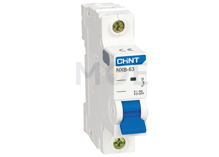 Chint MCB C (NXB-63) 6kA 1P 20A | 814015 دجنتور مفرد