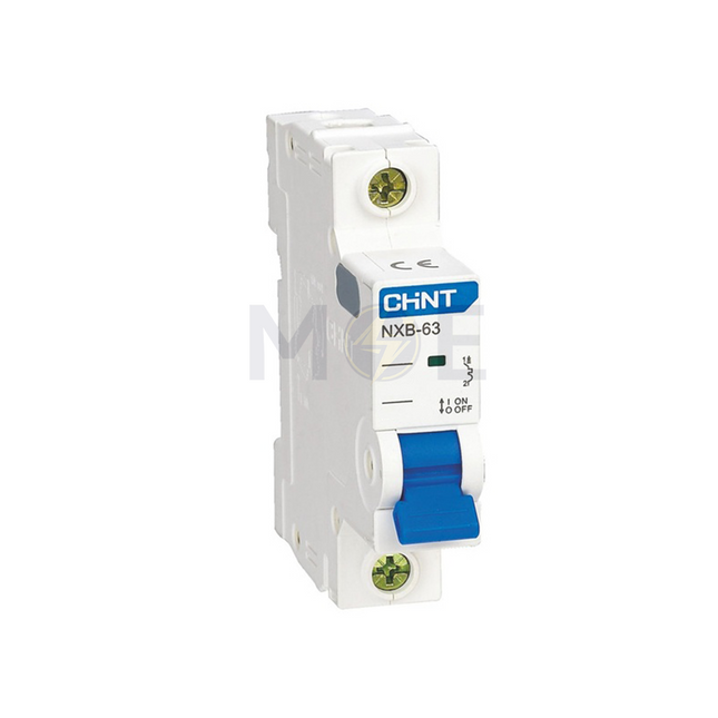 Chint MCB C (NXB-63) 6kA 1P 20A | 814015 دجنتور مفرد