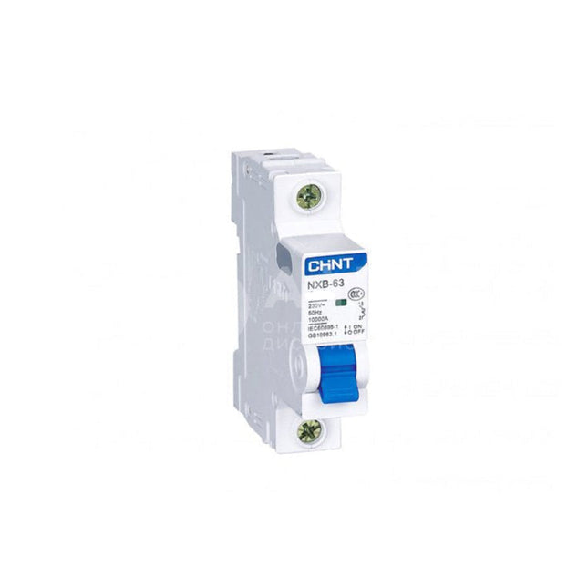 Chint MCB C (NXB-63) 6kA 1P 32A | 814017 دجنتور مفرد