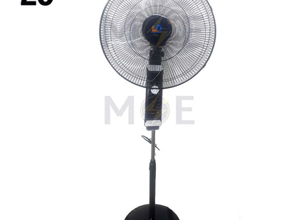 BEA Stand Fan With Timer Black 3 Speed 75W 5 Blades 20inch | FS-20430