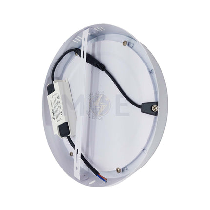 Greenlite LED Downlight/ Panel Light White Ceiling Surface Mounted Circular Warmwhite 22cm 25W | CPR-25W