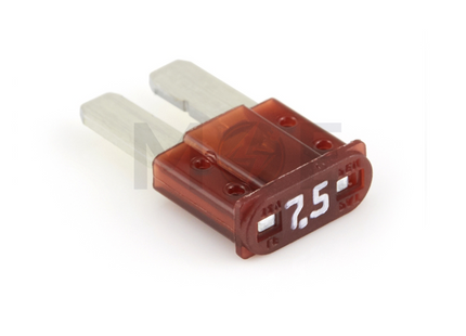 Automotive Car Fuse Micro2 Blade Type Brown 7.5A 58VDC فيوز سيارة مايكرو اسود