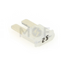 Automotive Car Fuse Micro2 Blade Type White 25A 58VDC  فيوز سيارة ابيض