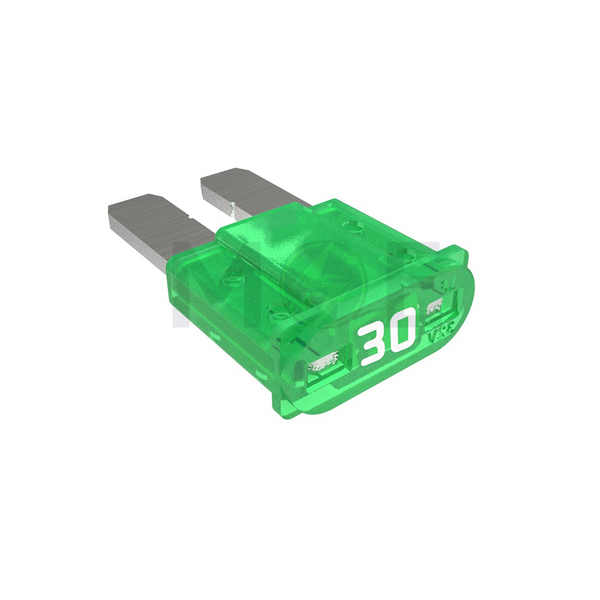 Automotive Car Fuse Micro2 Blade Type Green 30A 58VDC فيوز سيارة اخضر