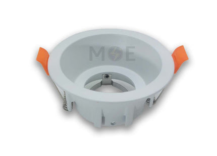 Lamda Downlight Spotlight Frame White Recessed Fix Trimless MR16 7.5cm | LAM110