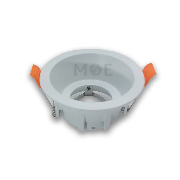 Lamda Downlight Spotlight Frame White Recessed Fix Trimless MR16 7.5cm | LAM110