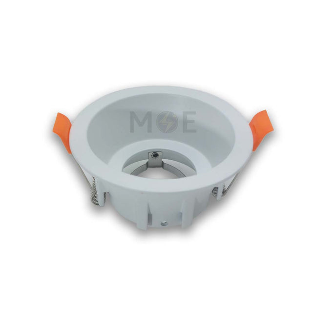 Lamda Downlight Spotlight Frame White Recessed Fix Trimless MR16 7.5cm | LAM110