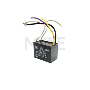 Orient Fan Capacitor (5 Wires) 2.5UF & 4UF & 4.5UF 500V  CBB61 بوبين مروحة بشريط 5 شرايط