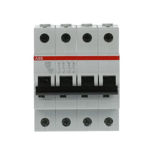 ABB S204 C20 MCB 4P 6kA 20A | 2CDS254001R0204 دجنتور رباعي (3 فاز مع نتر)