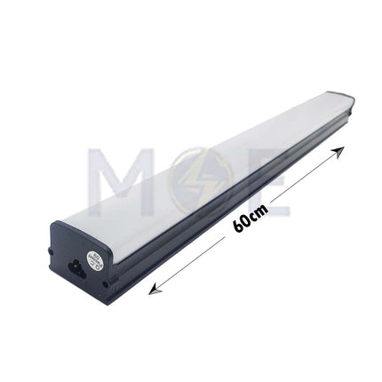 Classic Light IP20 Led Tube Light Fixture Black Daylight T15 20W 60cm