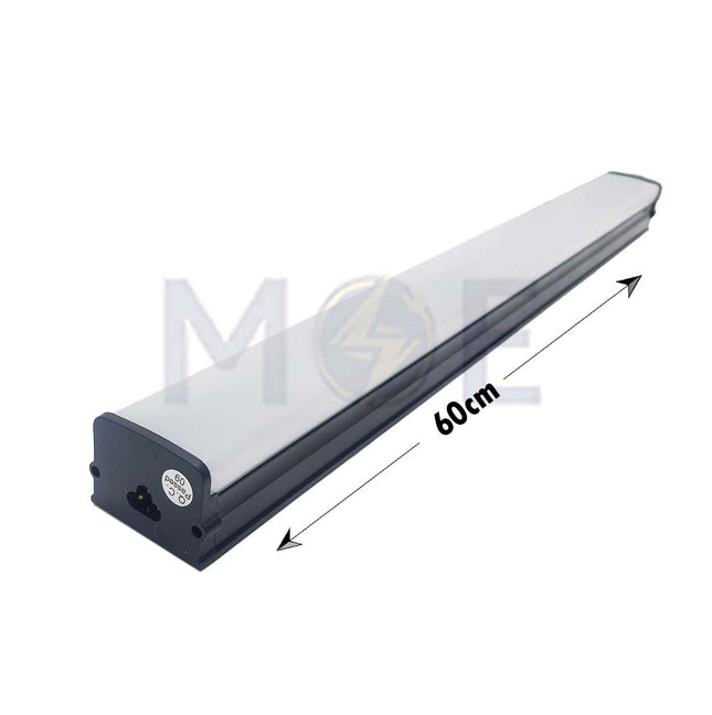Classic Light IP20 Led Tube Light Fixture Black Daylight T15 20W 60cm