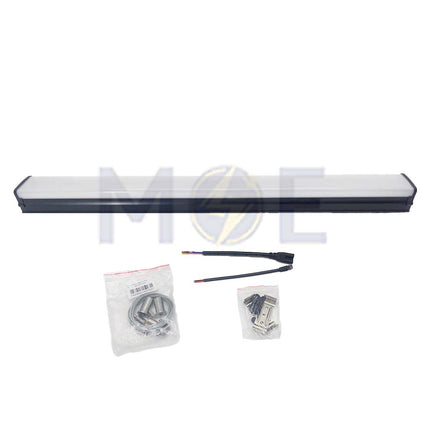 Classic Light IP20 Led Tube Light Fixture Black Daylight T15 20W 60cm