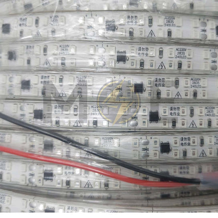 Greenlite LED Strip Light Double Daylight Cut: 5cm 220V 12w/mt 2835 12mm 240Led