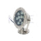 Cuperlight SMD IP68 LED Underwater Pool Light Chrome Adjustable Surface Circular Spot Warmwhite 12V DC 12cm 9x1W | K-3301