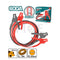 Total Booster/Jumper Cables with LED Lamp 600A 10mm 3mt | PBCA16008L