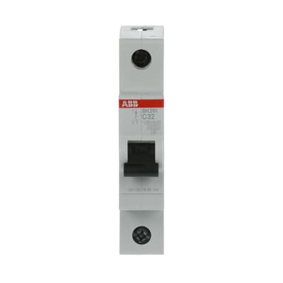 ABB SH201 C32 MCB 1P 6kA 32A | 2CDS211001R0324 دجنتور مفرد