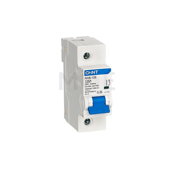 Chint MCCB C NXB-125 10kA 1P 125A | 816127 دجنتور صناعي مفرد
