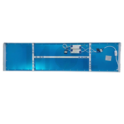 Greenlite LED Panel Light Fixture White Surface Rectangular Spot Double Transformer Daylight, Warmwhite, Coolwhite 90W 30x120 vm