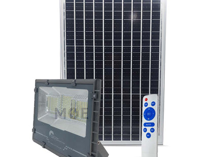 SEG LED IP67 SMD Solar Floodlight With Solar Panel & Remote Control Daylight 300W | NH-SE300W
