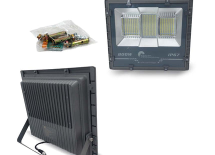 SEG LED IP67 SMD Solar Floodlight With Solar Panel & Remote Control Daylight 300W | NH-SE300W