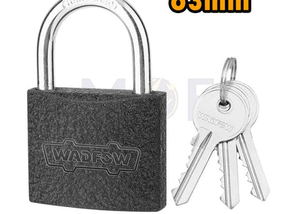 Wadfow Open Shackle Iron Padlock Black 63mm  WPD5560