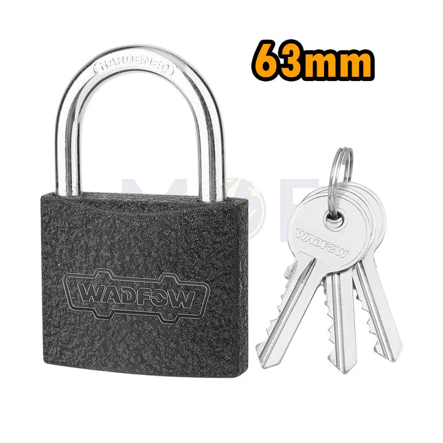 Wadfow Open Shackle Iron Padlock Black 63mm  WPD5560