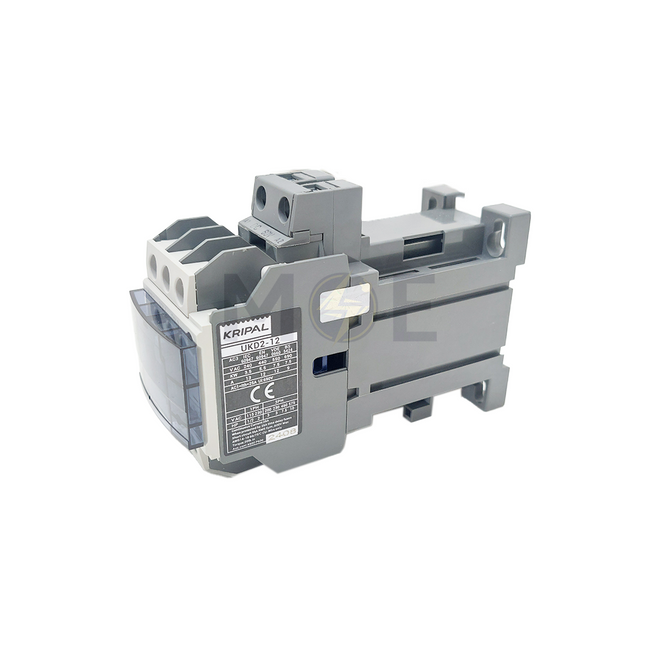 Kripal Magnetic Contactor 3P (12-25A) 3NO, Aux: 1NO+1NC 60VDC | ZJ-UKD2-12-60V كونتكتور 3 فاز