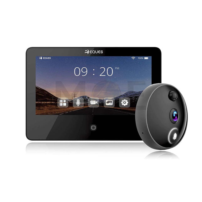 Eques Wireless Smart Video Doorbell Veiu Pro S31 Digital Peephole/ Door Viewer with 5.5 inch display and 2MP Full HD camera | EQS-S31