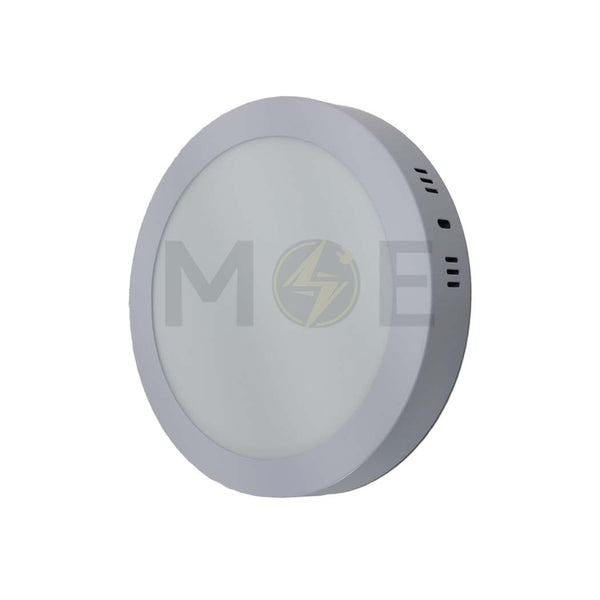 Mec LED Downlight/ Panel Light White Ceiling Surface Mounted Circular White 6500K 1600Lm 22cm 18W