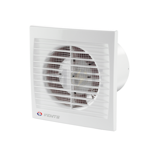 Vents Axial Exhaust Fan Square (12.5cm / 5") 16W | 125 S  شفاط حمام بلاستيك مربع 
