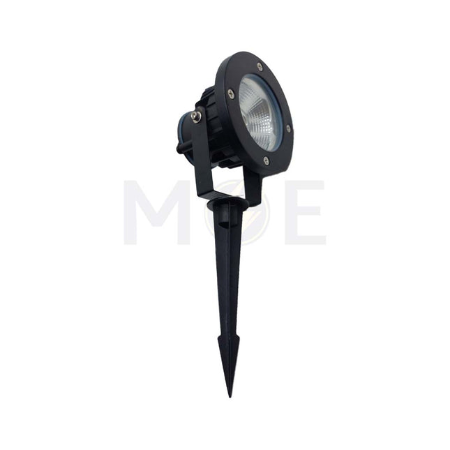 SEG LED Black COB Garden Spike Lawn Light Warmwhite IP65 AC185-265V 15W | GDD15W