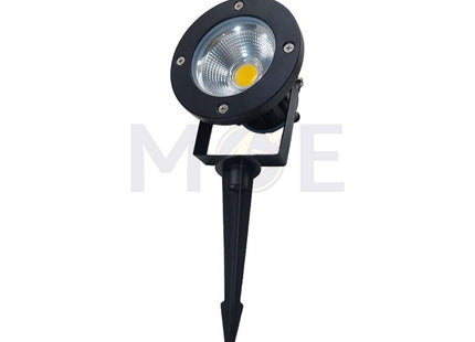 SEG LED Black COB Garden Spike Lawn Light Warmwhite IP65 AC185-265V 15W | GDD15W