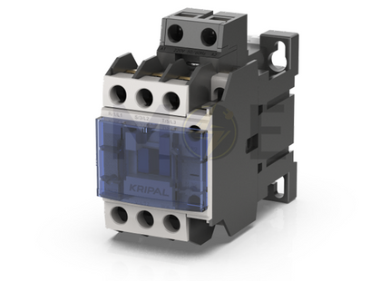 Kripal Magnetic Contactor 3P (18-40A) 3NO, Aux: 1NO+1NC 220-690VAC | ZJ-UKC2-18-220 كونتكتور 3 فاز