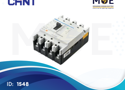 Chint MCCB (NM1-100H/4300/ NM1-125H/4300) 4P 80A Fix | 121177 | دجنتور صناعي