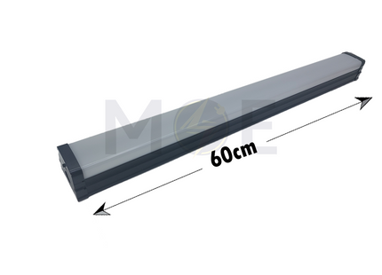 Classic Light IP20 Led Tube Light Fixture Black Daylight, Warmwhite, Coolwhite T15 20W 60cm | T156CT-CCT