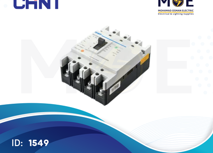 Chint MCCB NM1-100H/4300/ 4P 100A Fix | 121178 | دجنتور صناعي