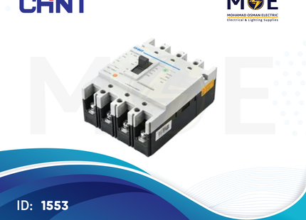 Chint MCCB NM1-250H/4300/ 4P 250A Fix | T3A009 | دجنتور صناعي