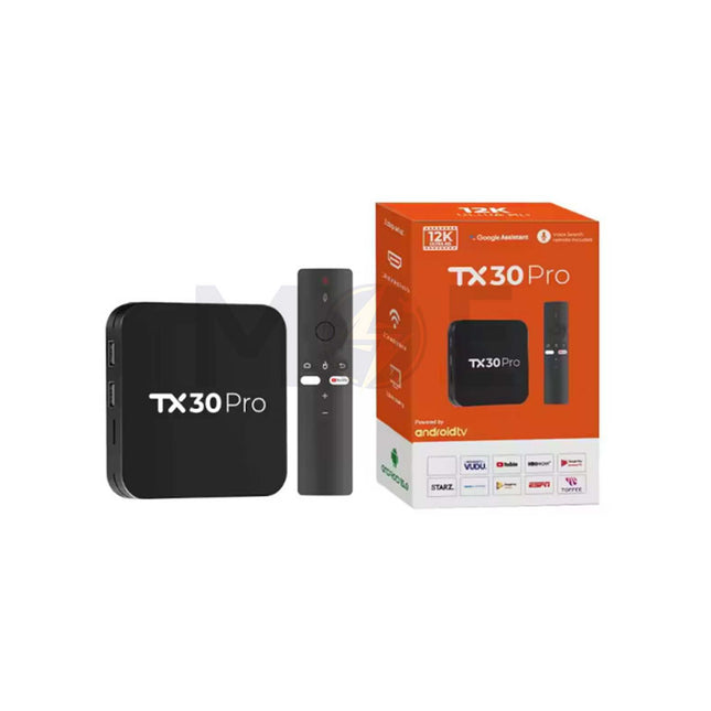 TX30 Pro 12K Ultra HD Android 15.0 TV Box with Voice Controll Remote | TX 30 Pro