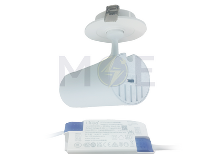 Classic Light LED DownLight/Panel Light White Flush Adjustable Cylinder Spot Daylight, Warmwhite, Coolwhite 16.8x6.7cm 30W  | CL-T233CT-CCT