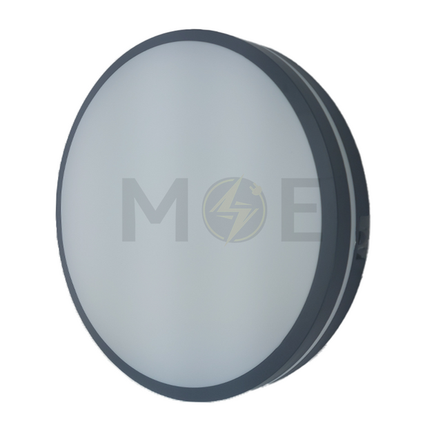 Greenlite IP65 LED DownLightPanel Light Black Surface Circular Spot Daylight, Warmwhite, Coolwhite 50cm 80W  SUR50 CCT