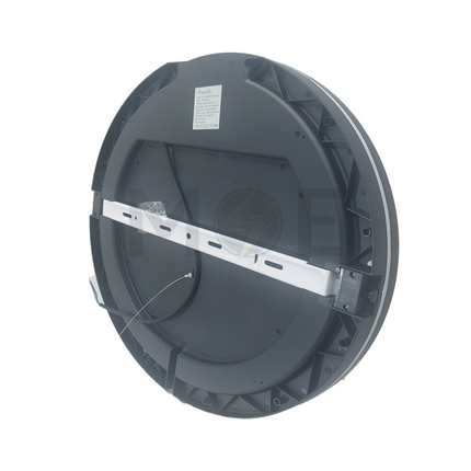 Greenlite IP65 LED DownLightPanel Light Black Surface Circular Spot Daylight, Warmwhite, Coolwhite 50cm 80W  SUR50 CCT