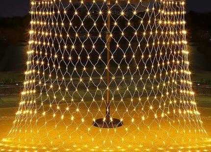 LEDMiniChristmasNetMeshStringlightWarmwhite2x3mt144L220V_1