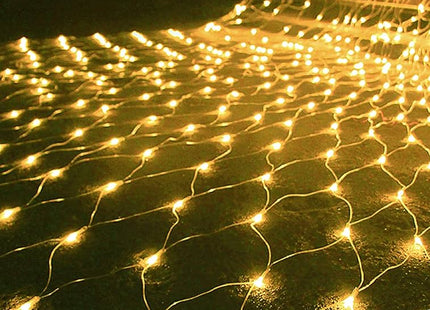 LEDMiniChristmasNetMeshStringlightWarmwhite2x3mt144L220V_1