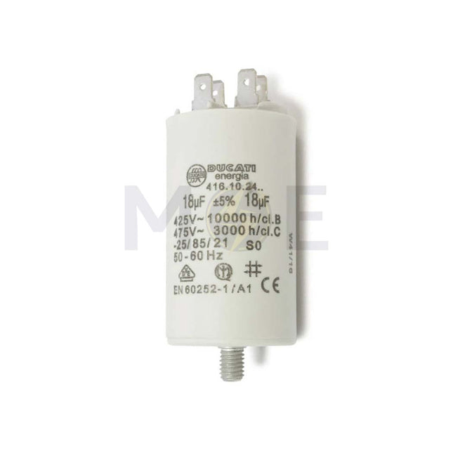 Ducati energia Motor Running Capacitor 18UF 425V/475V بوبين موتور