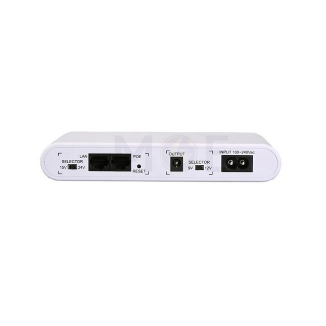 WAB POE Mini UPS Backup Lithium-Ion 12000mAh 9V/12V 17W | POE-531P يوبي اس راوتر