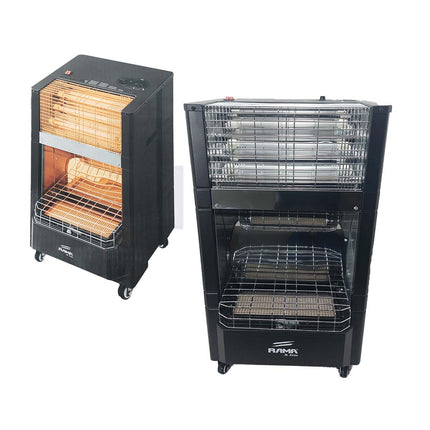 Rama Quartz Electric & Gas Heater 1200W (3x400W) | CZE-HQ201