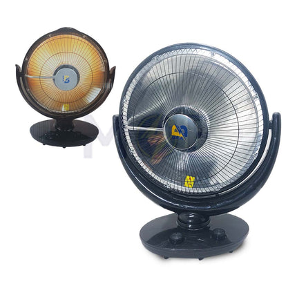 BEA Desk Carbon Crystal Electric Heater 3 Heat Setting 18inch 1200W | T18B