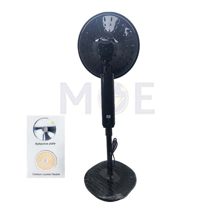 BEA Stand Carbon Crystal Electric Heater 3 Heat Setting 18inch 1200W