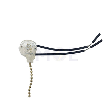 Kaiguan Ceiling Fan Pull Chain Light Switch On-Off 2 Wire | 3A125VL